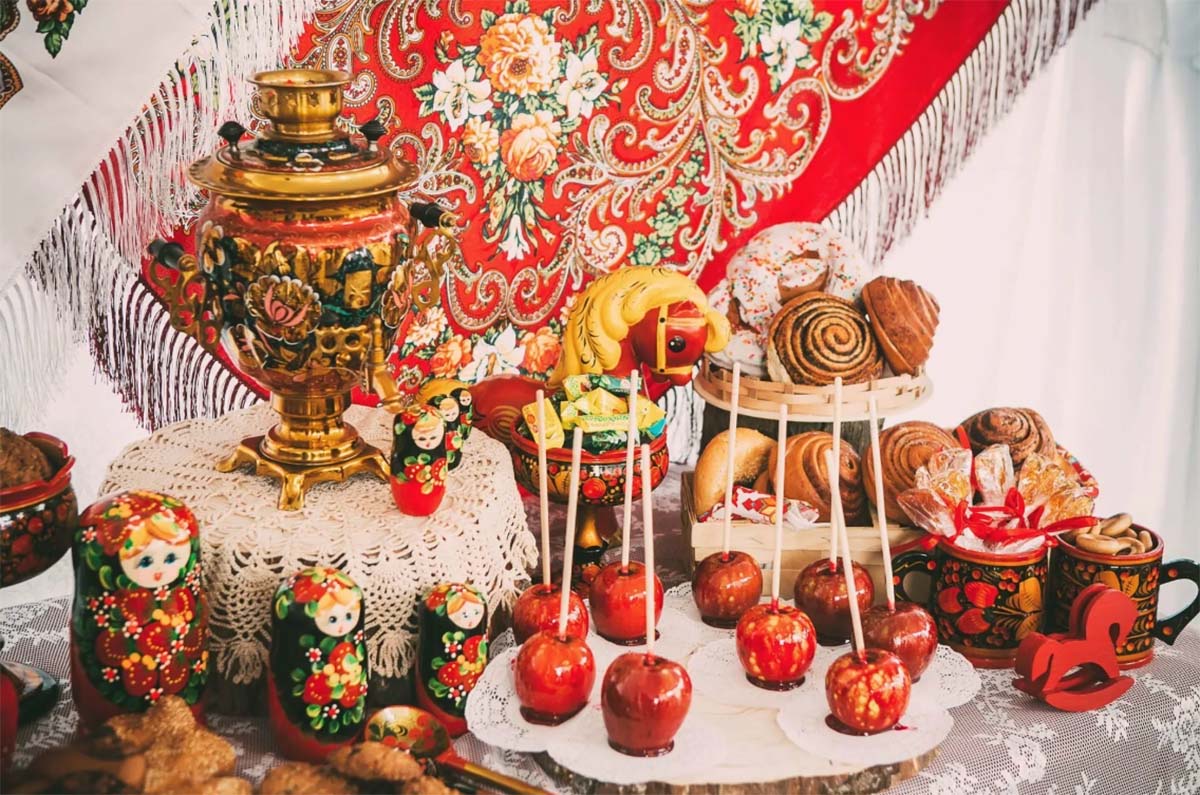 В русской стиле