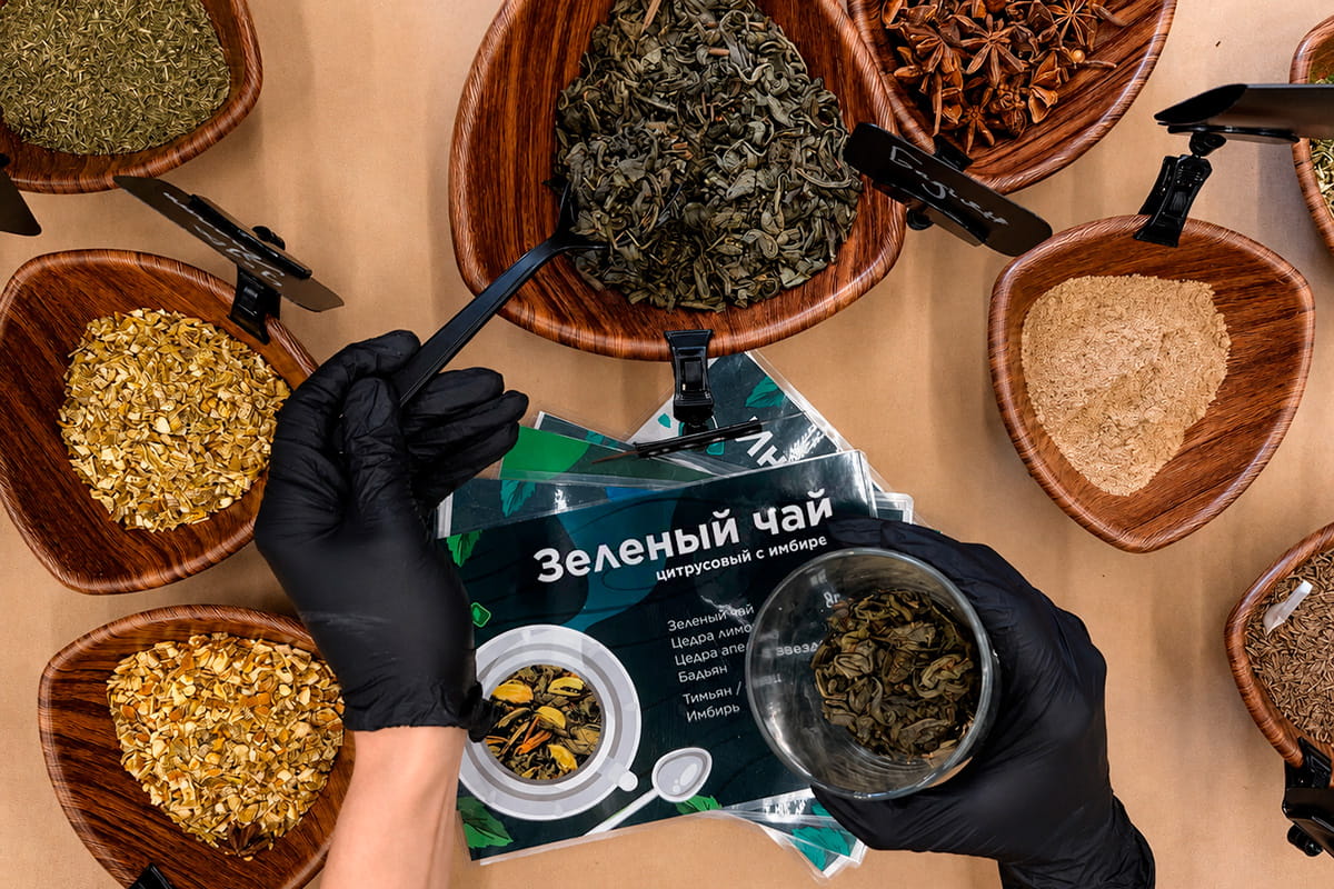мастер-класс Чайный купаж